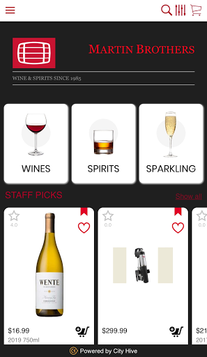 Martin Brothers Wine & Spirits Screen 2