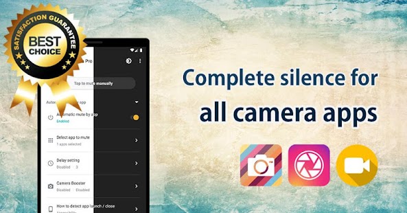 Mute Camera Pro Tangkapan layar