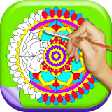 Adult Coloring Book - Relaxing Anti-Stress Pages icon