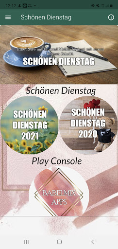 Android application Schönen Dienstag Bilder screenshort
