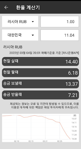 Android application 이것저것 계산기 screenshort