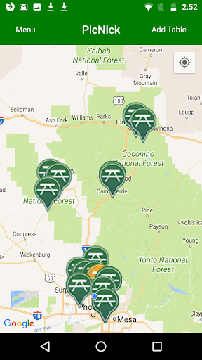 PicNick™: Find your Table! Screen 2