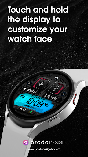 PRADO X96 - Digital Watch Face Screen 3