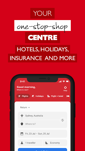 Android application Flight Centre: Cheap Flights screenshort