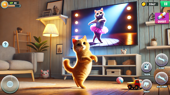 Bad Cat Chaos: Prank Gran Sim 7