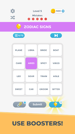 Connections Word Game screenshot 3