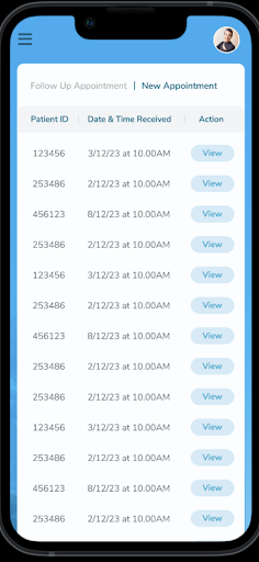 Android application Coach Match screenshort