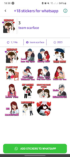 +18 Stickers For WhatsApp Screen 3