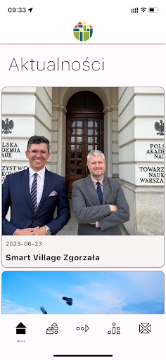 Android application Zgorzała.info screenshort