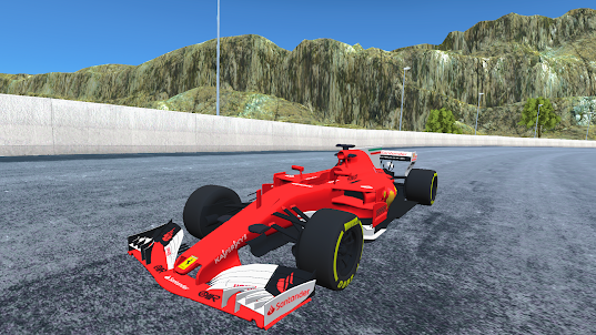 لعبة سباق السيارات الفورمولا3D