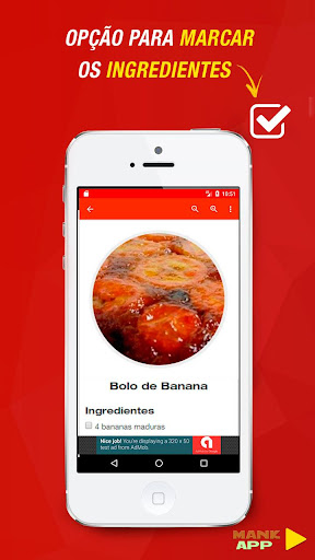 Receitas de Bolos Caseiros Screenshot 3 - AppWisp.com