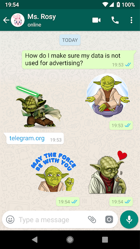Master Yoda Stickers Screen 2