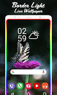 Скачать Borderlight Live Wallpaper & LED Color Edge Онлайн бесплатно на Андроид