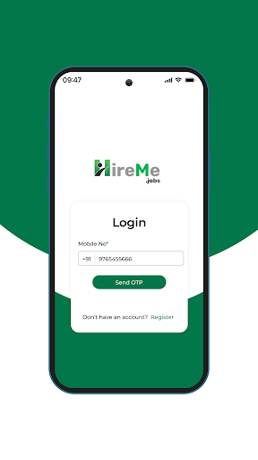 HireMe.jobs Screen 2