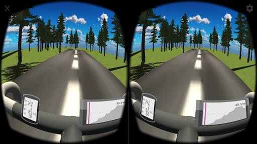 Android application VRロングライド screenshort