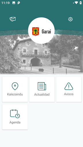 Android application Garai Zabaltzen screenshort