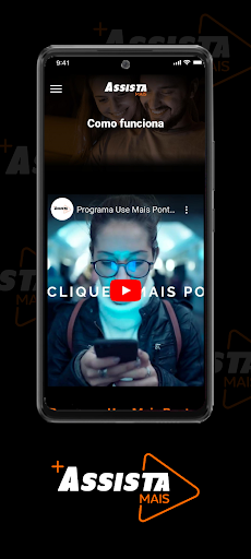 Android application AssistaMais screenshort