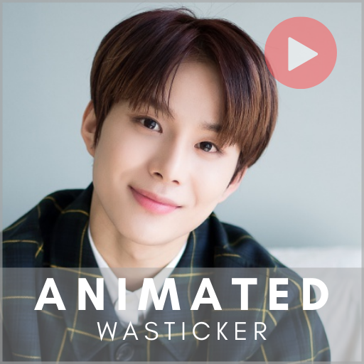 Jungwoo NCT Animated WASticker logo