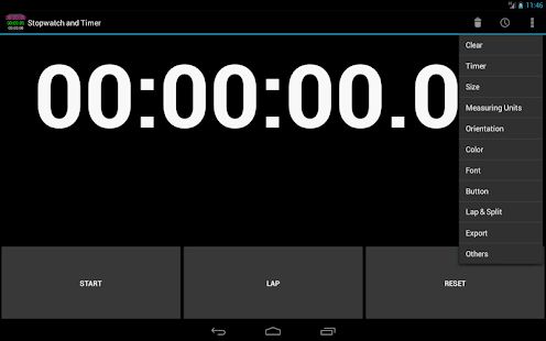 Talking Stopwatch & Timer Pro Screenshot