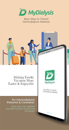 Android application MyDialysis screenshort