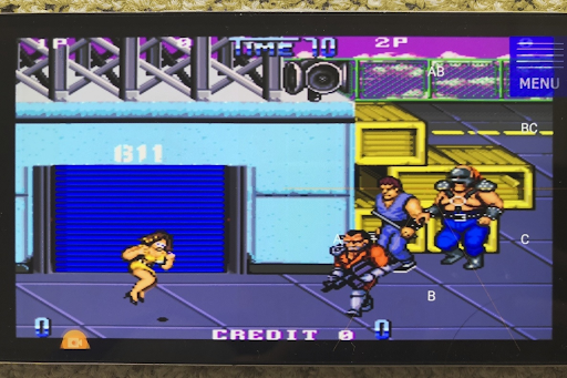 Android application classic back double dragon 2 screenshort
