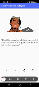 Captura 1 Lil Wayne Quotes and Lyrics android