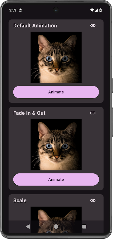 Compose Animations - Mad App Screen 3