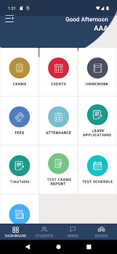 SUNHILL ACADEMY SR.SEC.SCHOOL Screen 2