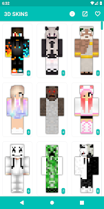 3D Pack Skins for Minecraft BE