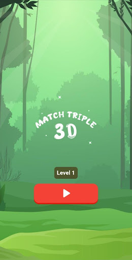 Android application Match Triple 3D - Animals screenshort