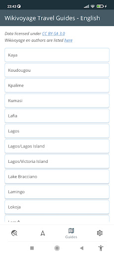 Lagos Nigeria Offline Map Screen 3