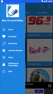 98.5 Fm Montréal Radio Station