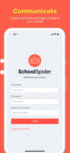 School Spider Staff Screen 3