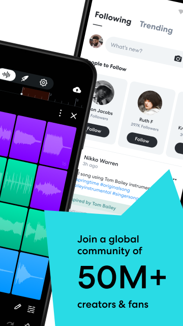 BandLab – Music Making Studio APK [Premium MOD, Pro Unlocked] For Android 2