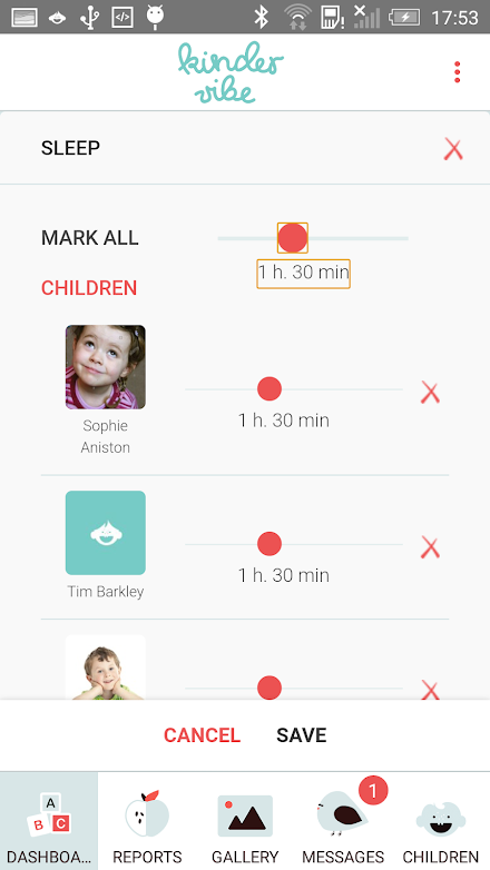 Kindervibe Teacher Screen 3