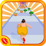 Cover Image of Download Body race io - Girl fat race games 1.1 APK