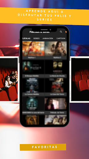 Android application Como ver Peliculas y Series screenshort