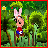 Super Jungle Run Of Rabbit Man icon