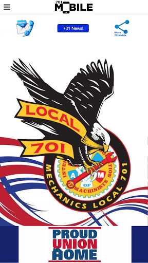 Android application Local 701 Automobile Mechanics screenshort