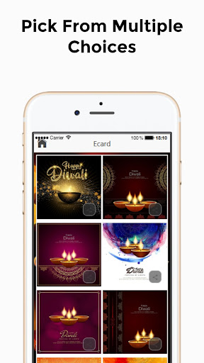 Happy Diwali Gifting Card Fram