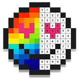 Hero Numbers - Number Coloring icon