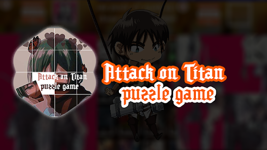 Attack on titan puzzle game