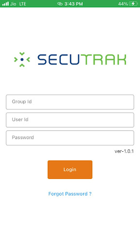 Android application SecuTrak-Retail screenshort