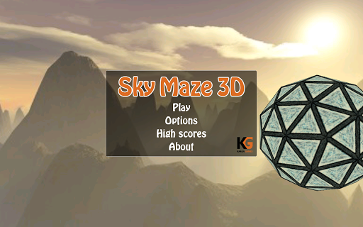 Android application Sky Maze 3D screenshort