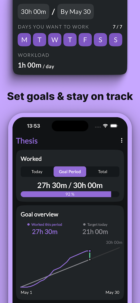 TimeBalance: Time Goal Trackerのおすすめ画像5