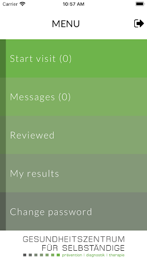 Android application Gesund leben screenshort