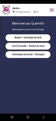 Android application StockIO screenshort