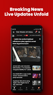 Times Of India - News Updates Tangkapan layar