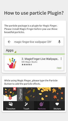 Leaves－Magic Finger Plugin Screenshot 3 - AppWisp.com