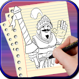 How to Draw Clash Royal icon